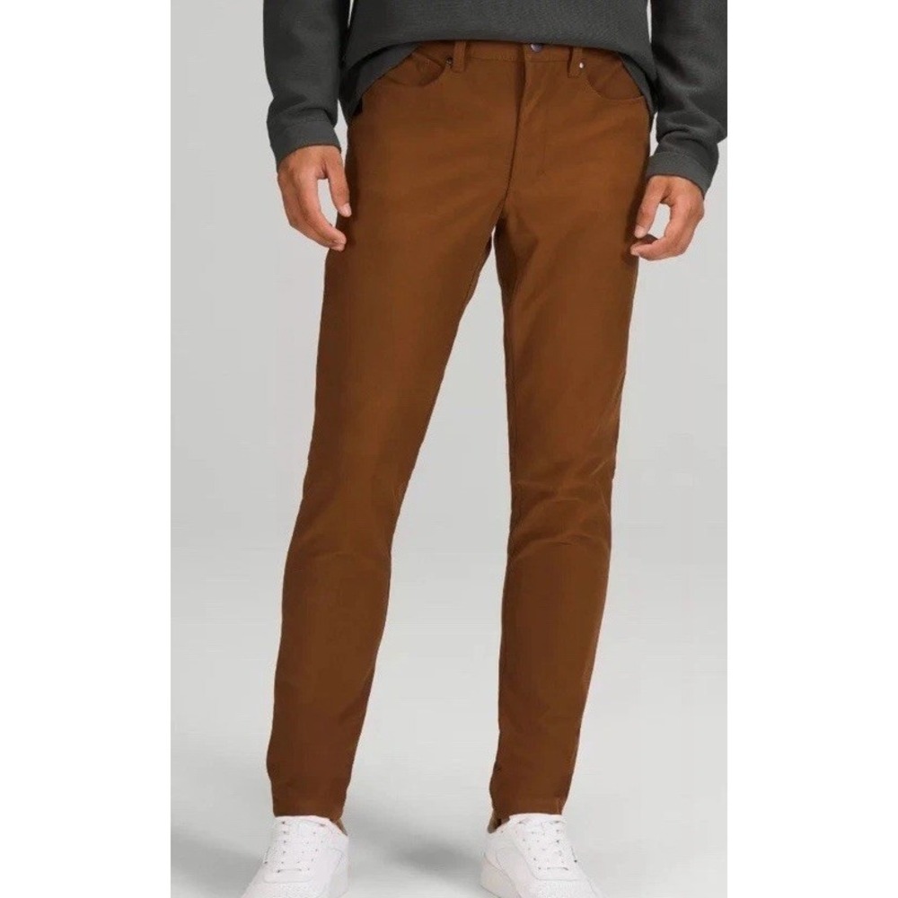 Lululemon Men's ABC Slim Fit Utilitech Pants Trousers Sz 33 EC LM5ABOS 34"Ins